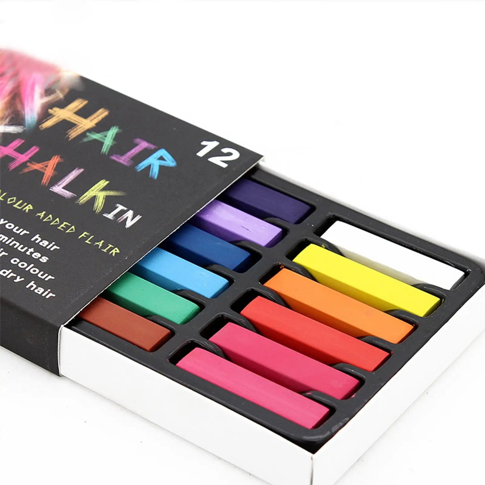 Temporary Hair Chalks Color DIY Makeup Temporary Hair Dye Washable Hair Color for Kids and Teen Children'S Day Cosplay Halloween