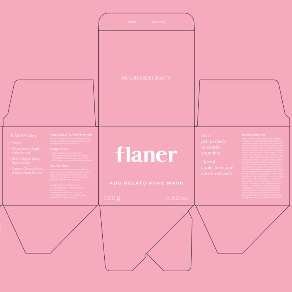 [ Flaner ] ABC Gelato Pore Mask 3.52 fl.oz
